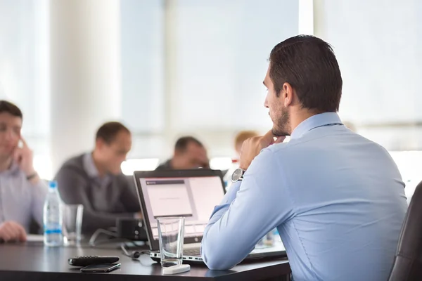 Bedrijfsvergadering. — Stockfoto