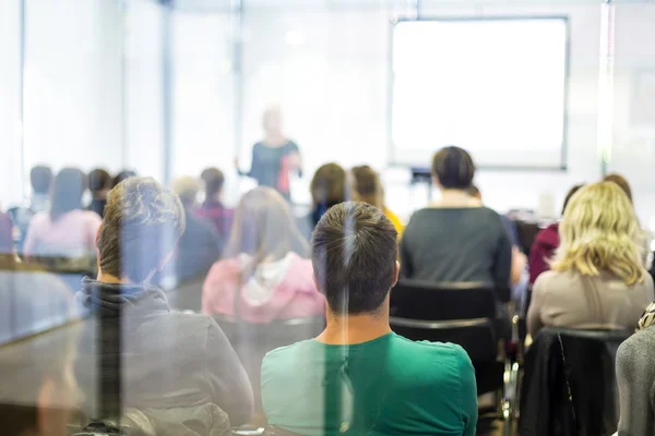 Audience in the lecture hall.