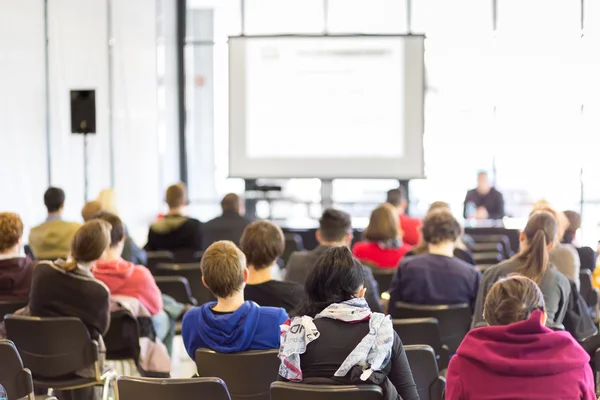 Lezing aan de universiteit. — Stockfoto