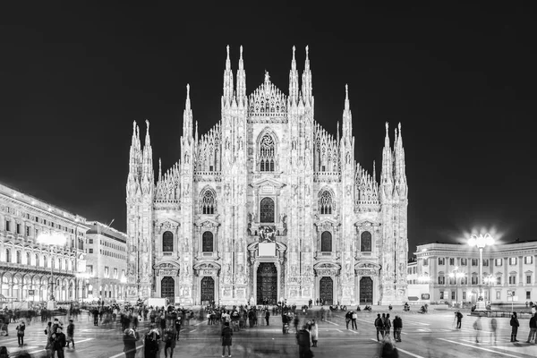 Milánská katedrála, duomo di milano, Itálie. — Stock fotografie