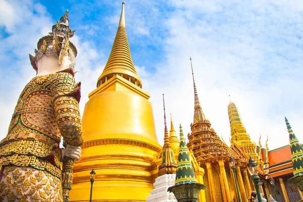 Wat phra kaew Tapınağı, Bangkok, Tayland. — Stok fotoğraf