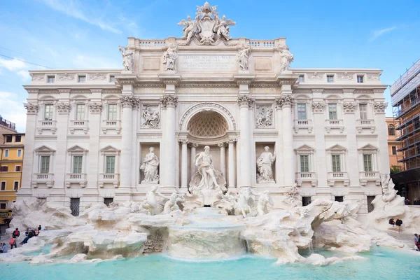 Trevi Fountain, Rome, Italië. — Stockfoto