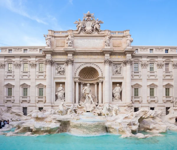 Trevi-Brunnen, Rom, Italien. — Stockfoto