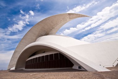 santiago calatrava tarafından Tenerife konferans salonu opera