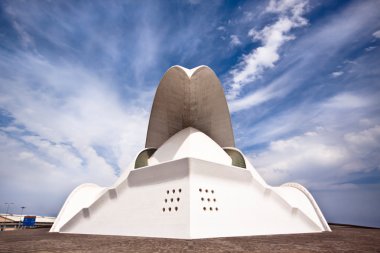 santiago calatrava tarafından Tenerife konferans salonu opera