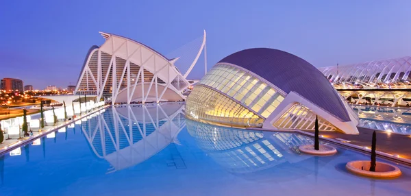 Valencias konst- och Science Museum — Stockfoto
