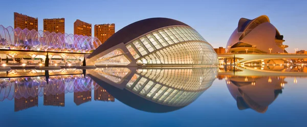 Museo Ciudad de las Artes y las Ciencias de Valencias . — Foto de Stock