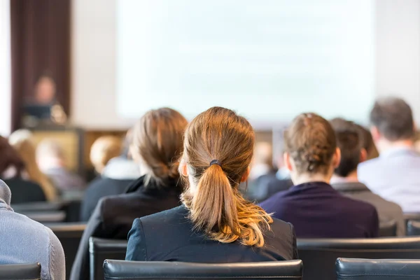 Pubblico in aula magna. — Foto Stock