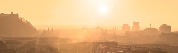 Panorama i ljubljana, Slovenien, Europa. — Stockfoto