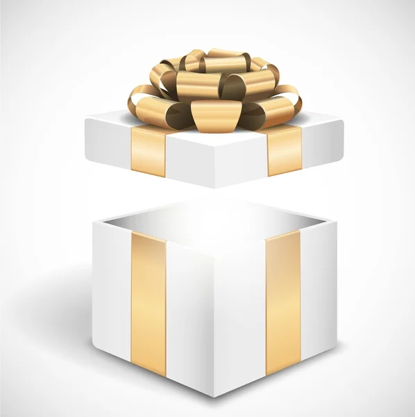 Caja de regalo abierta — Vector de stock