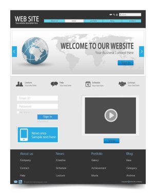 Web Tasarım Şablonu