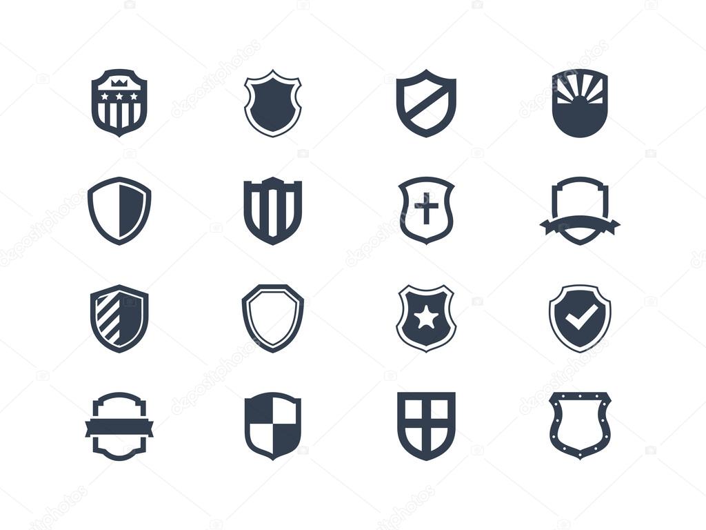 Shield icons