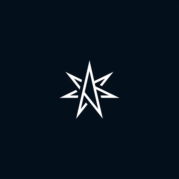 Símbolo estrella Ilustración de stock