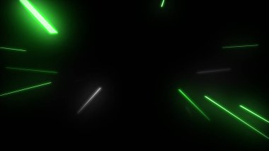 Parlayan Parçacıklar Akıyor Çok Renkli Rays dizgileri Arkaplan resimleme arkaplanı.