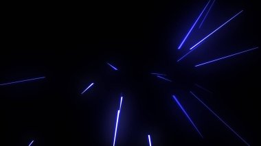 Parlayan Parçacıklar Akıyor Çok Renkli Rays dizgileri Arkaplan resimleme arkaplanı.