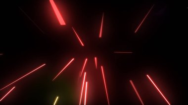 Parlayan Parçacıklar Akıyor Çok Renkli Rays dizgileri Arkaplan resimleme arkaplanı.