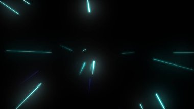 Parlayan Parçacıklar Akıyor Çok Renkli Rays dizgileri Arkaplan resimleme arkaplanı.