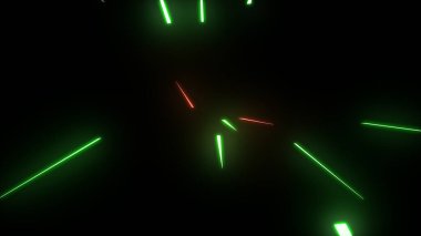 Parlayan Parçacıklar Akıyor Çok Renkli Rays dizgileri Arkaplan resimleme arkaplanı.