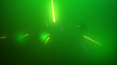 Parlak çoklu renk neon parçacıkları parlayan sicim akışı, web tasarımınız, başlıklarınız, başlıklarınız ve metinleriniz için renkli arkaplan resimleme arkaplanı.