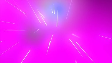 Parlak çoklu renk neon parçacıkları parlayan sicim akışı, web tasarımınız, başlıklarınız, başlıklarınız ve metinleriniz için renkli arkaplan resimleme arkaplanı.