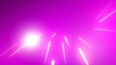 Parlak çoklu renk neon parçacıkları parlayan sicim akışı, web tasarımınız, başlıklarınız, başlıklarınız ve metinleriniz için renkli arkaplan resimleme arkaplanı.