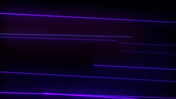 Dark Abstract Background Glowing Neon Lines Magic Lights Space Motion — 图库照片
