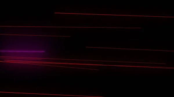 Dark Abstract Background Glowing Neon Lines Magic Lights Space Motion — ストック写真