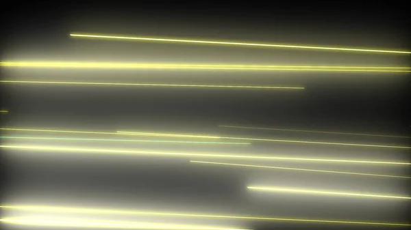 Tmavé Abstraktní Pozadí Zářícími Neonovými Liniemi Magická Světla Koncepce Pohybu — Stock fotografie
