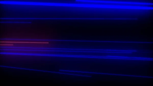 Dark Abstract Background Glowing Neon Lines Magic Lights Space Motion — 图库照片