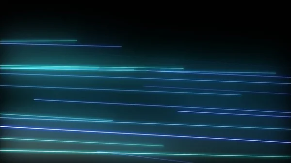 Dark Abstract Background Glowing Neon Lines Magic Lights Space Motion — 图库照片