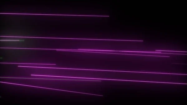 Dark Abstract Background Glowing Neon Lines Magic Lights Space Motion —  Fotos de Stock