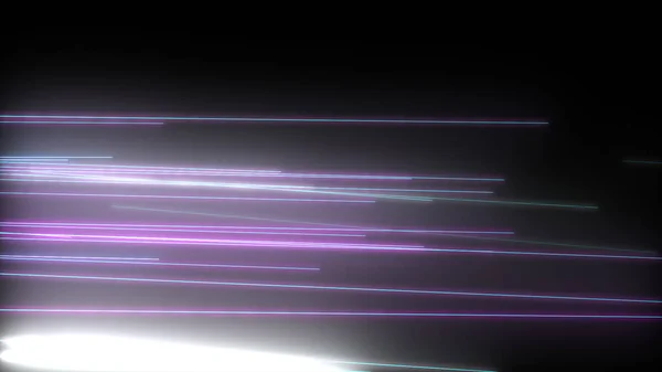 Ciemne Abstrakcyjne Tło Świecącymi Neonami Magiczne Światła — Zdjęcie stockowe