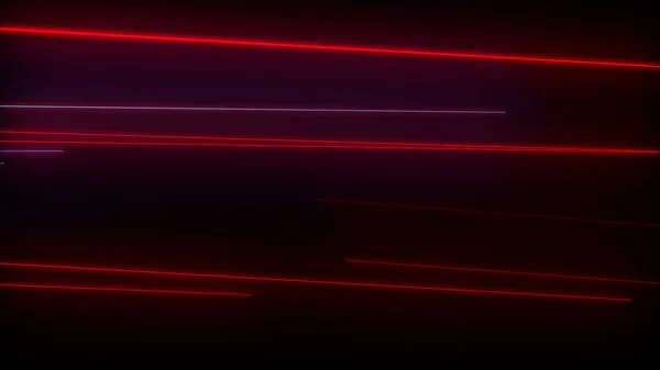 Dark Abstract Background Glowing Neon Lines Magic Lights — Fotografia de Stock