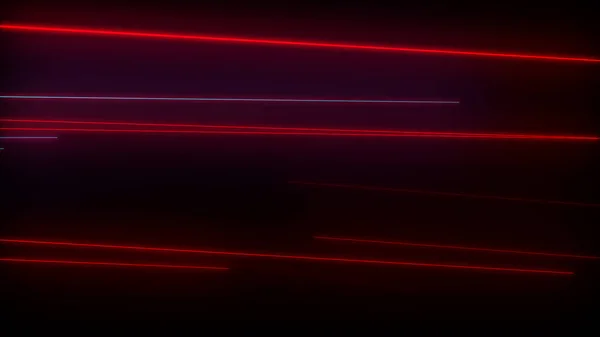 Dark Abstract Background Glowing Neon Lines Magic Lights — ストック写真