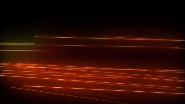 Dark Abstract Background Glowing Neon Lines Magic Lights — ストック写真