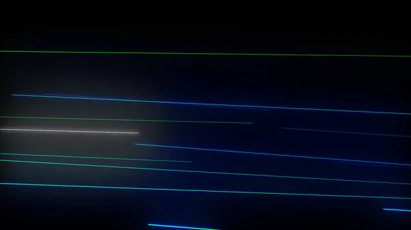 Dark Abstract Background Glowing Neon Lines Magic Lights —  Fotos de Stock