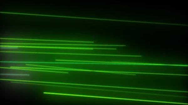 Dark Abstract Background Glowing Neon Lines Magic Lights — Zdjęcie stockowe