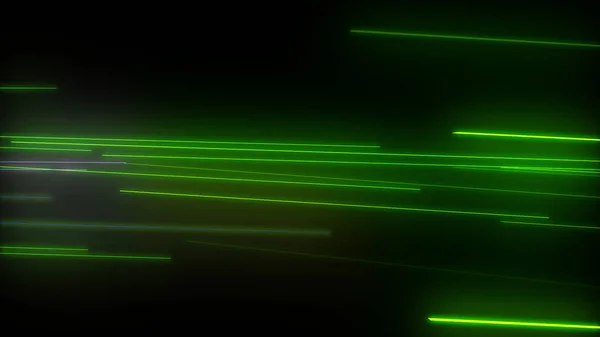 Dark Abstract Background Glowing Neon Lines Magic Lights — Fotografia de Stock