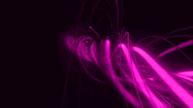 Parlayan Çizgiler Parçacıkları Çok Renkli Dizgiler, Rays Arkaplan Resim Arkaplanı. WEB Tasarım, TV şovu, afişler, metinler ve benzeri şeyler için...