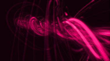 Parlayan Çizgiler Parçacıkları Çok Renkli Dizgiler, Rays Arkaplan Resim Arkaplanı. WEB Tasarım, TV şovu, afişler, metinler ve benzeri şeyler için...