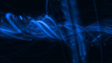 Parlayan Çizgiler Parçacıkları Çok Renkli Dizgiler, Rays Arkaplan Resim Arkaplanı. WEB Tasarım, TV şovu, afişler, metinler ve benzeri şeyler için...