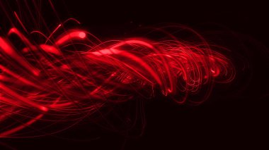 Parlayan Çizgiler Parçacıkları Çok Renkli Dizgiler, Rays Arkaplan Resim Arkaplanı. WEB Tasarım, TV şovu, afişler, metinler ve benzeri şeyler için...