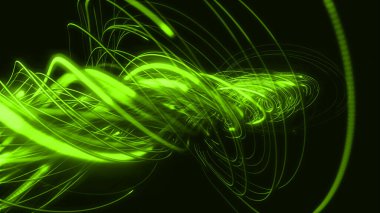 Parlayan Çizgiler Parçacıkları Çok Renkli Dizgiler, Rays Arkaplan Resim Arkaplanı. WEB Tasarım, TV şovu, afişler, metinler ve benzeri şeyler için...