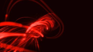 Parlayan Çizgiler Parçacıkları Çok Renkli Dizgiler, Rays Arkaplan Resim Arkaplanı. WEB Tasarım, TV şovu, afişler, metinler ve benzeri şeyler için...