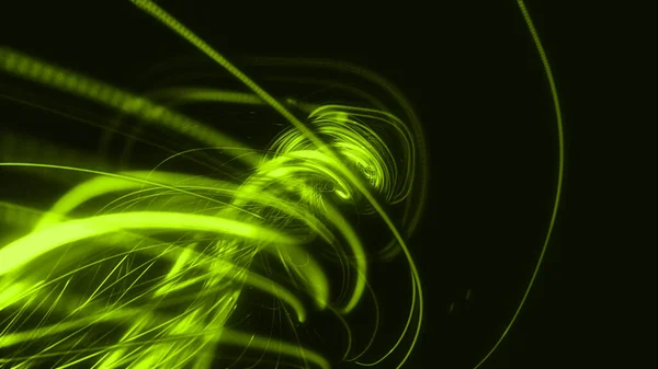 Світлові Лінії Частинки Потік Багатокольорові Струни Промені Фон Ілюстрації Web — стокове фото