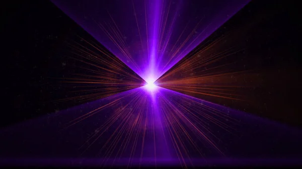 Efeito de luzes laser — Fotografia de Stock