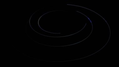 Hud Çember Çizgileri Sarmalı