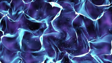 Sihirli Dalgalanan Yumuşak Perde Arkaplanı