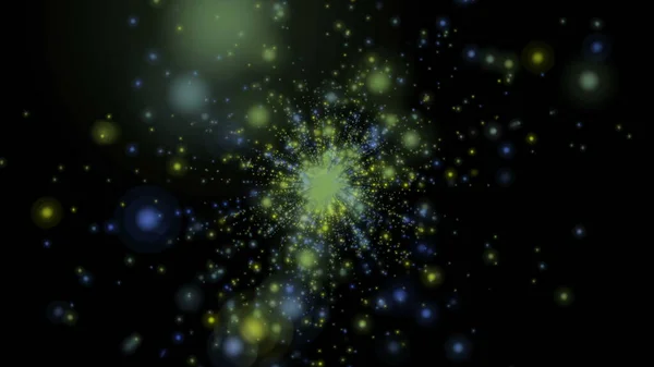 Abstrakte Teilchen Galaxiensterne — Stockfoto