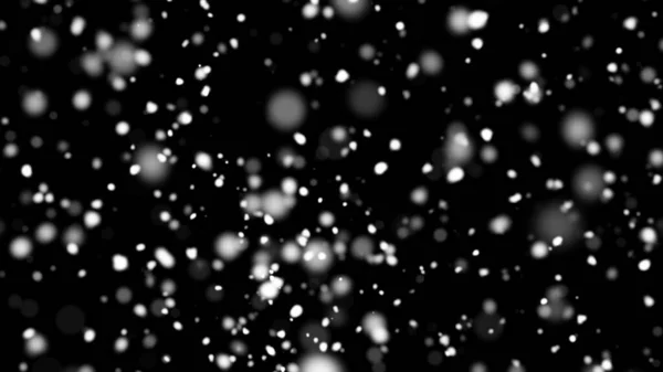 Elemento de nieve Snowfall Overlay — Foto de Stock